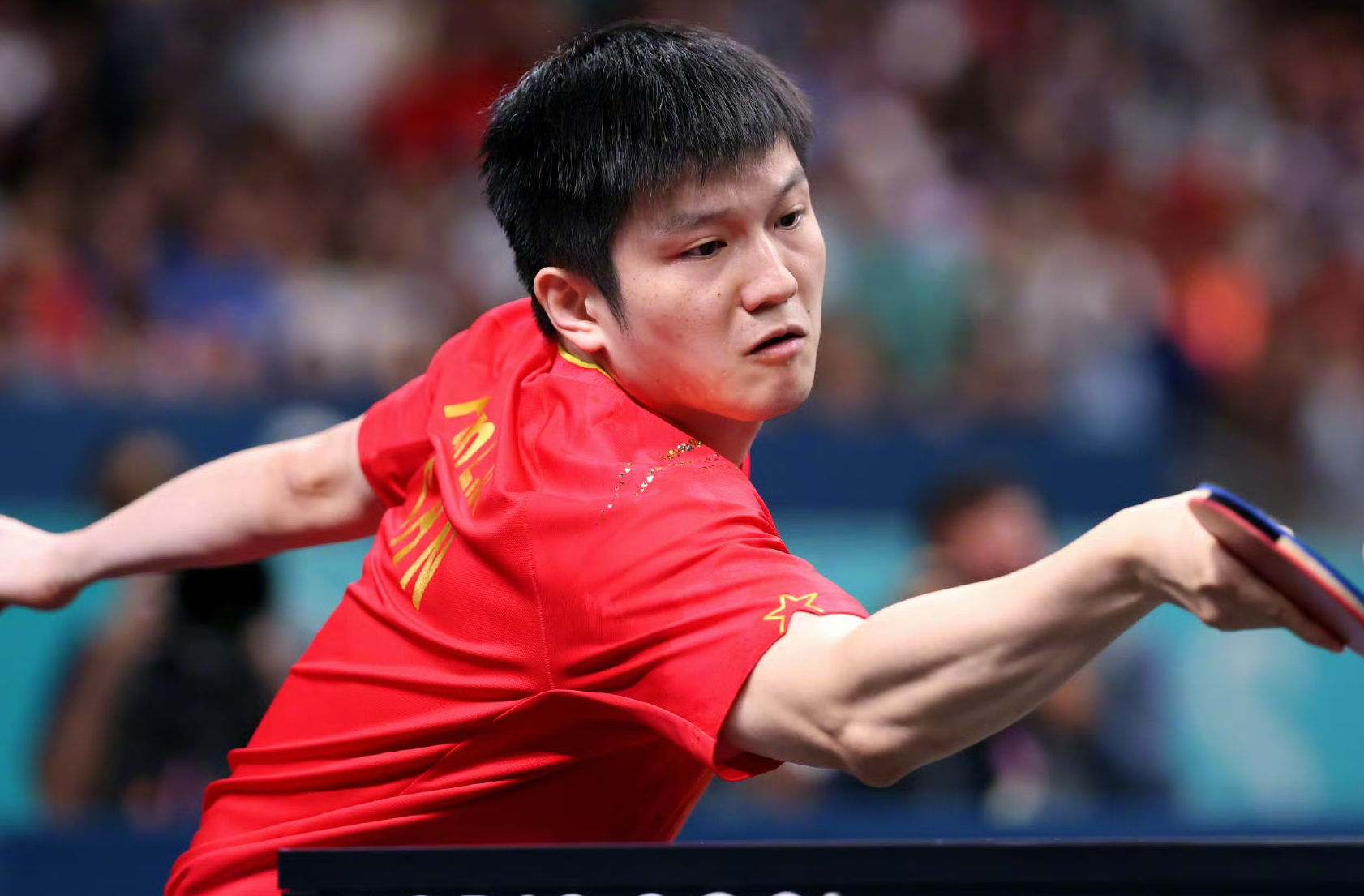 德国乒乓球队险胜法国乒乓球队，樊振东高光表现的简单介绍